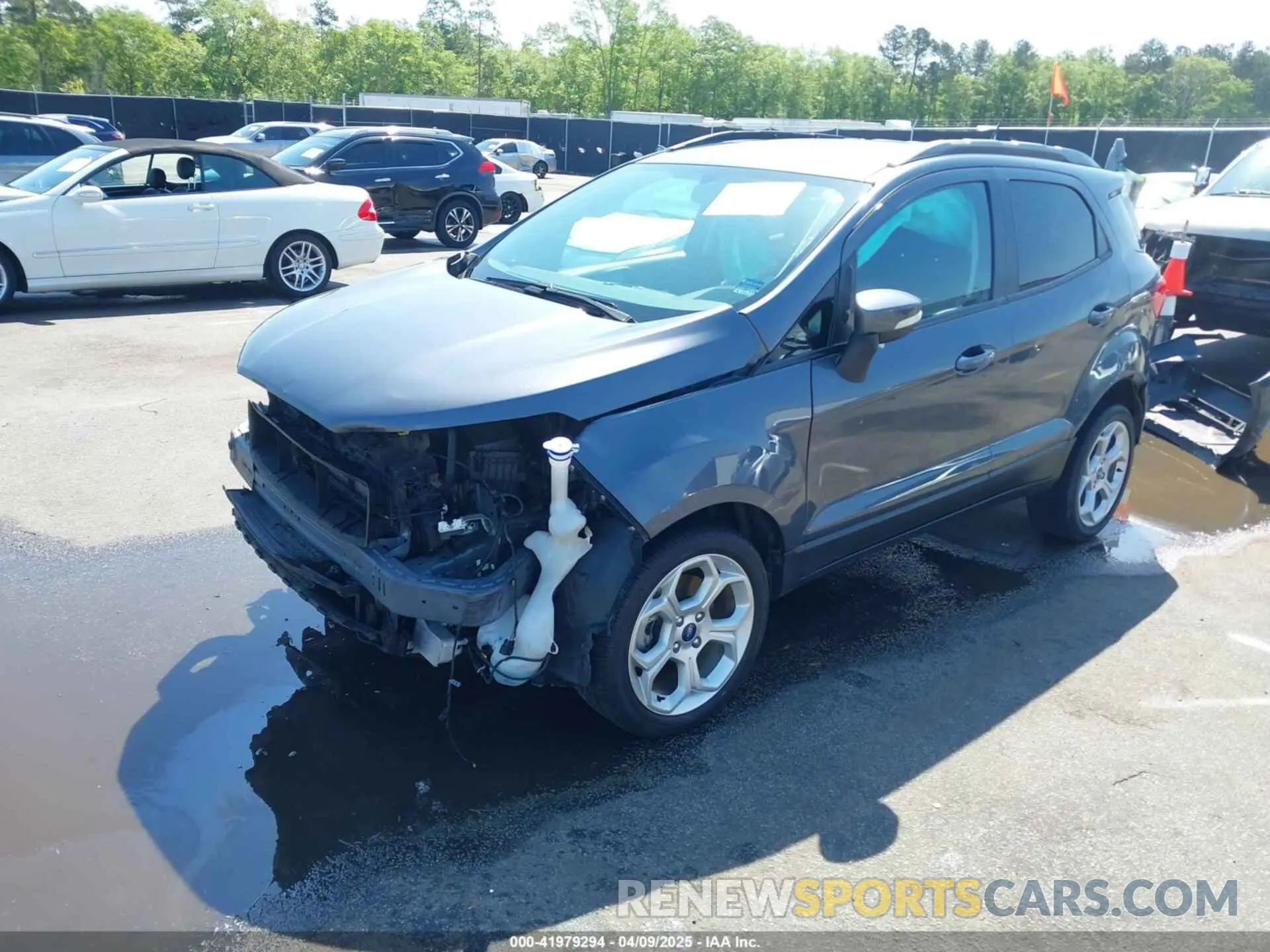 2 Фотография поврежденного автомобиля MAJ3S2GE2MC399458 FORD ECOSPORT 2021