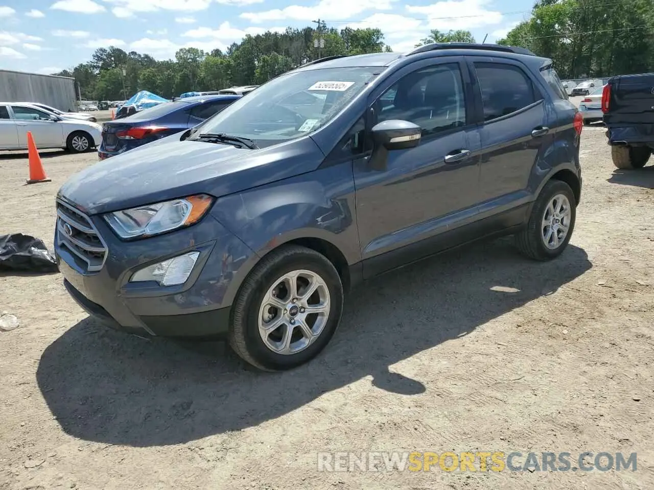 1 Photograph of a damaged car MAJ3S2GE2MC439652 FORD ECOSPORT 2021