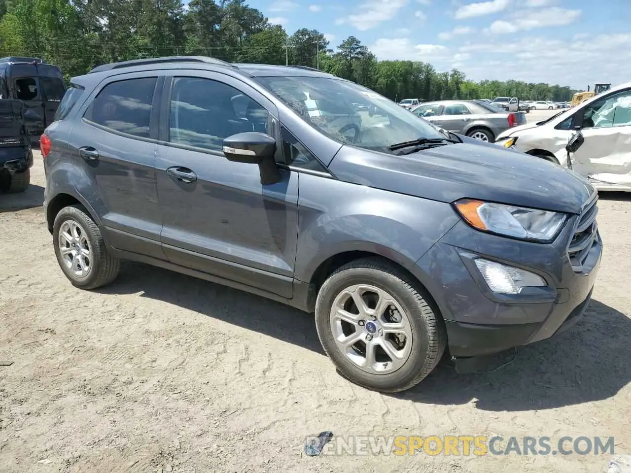 4 Photograph of a damaged car MAJ3S2GE2MC439652 FORD ECOSPORT 2021