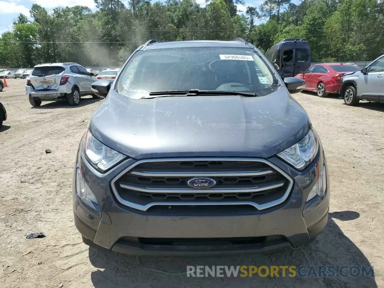 5 Photograph of a damaged car MAJ3S2GE2MC439652 FORD ECOSPORT 2021