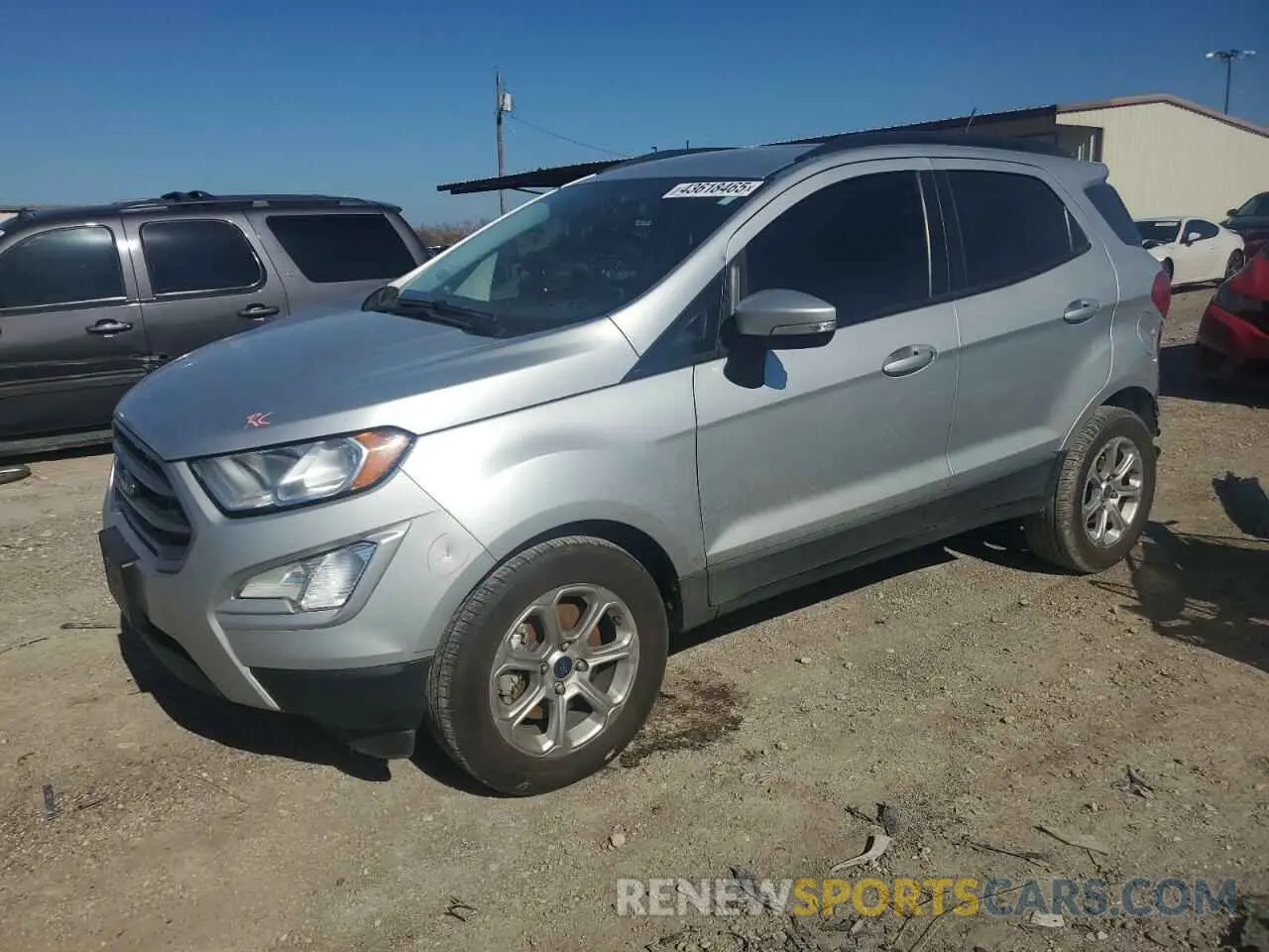 1 Фотография поврежденного автомобиля MAJ3S2GE2MC445273 FORD ECOSPORT 2021
