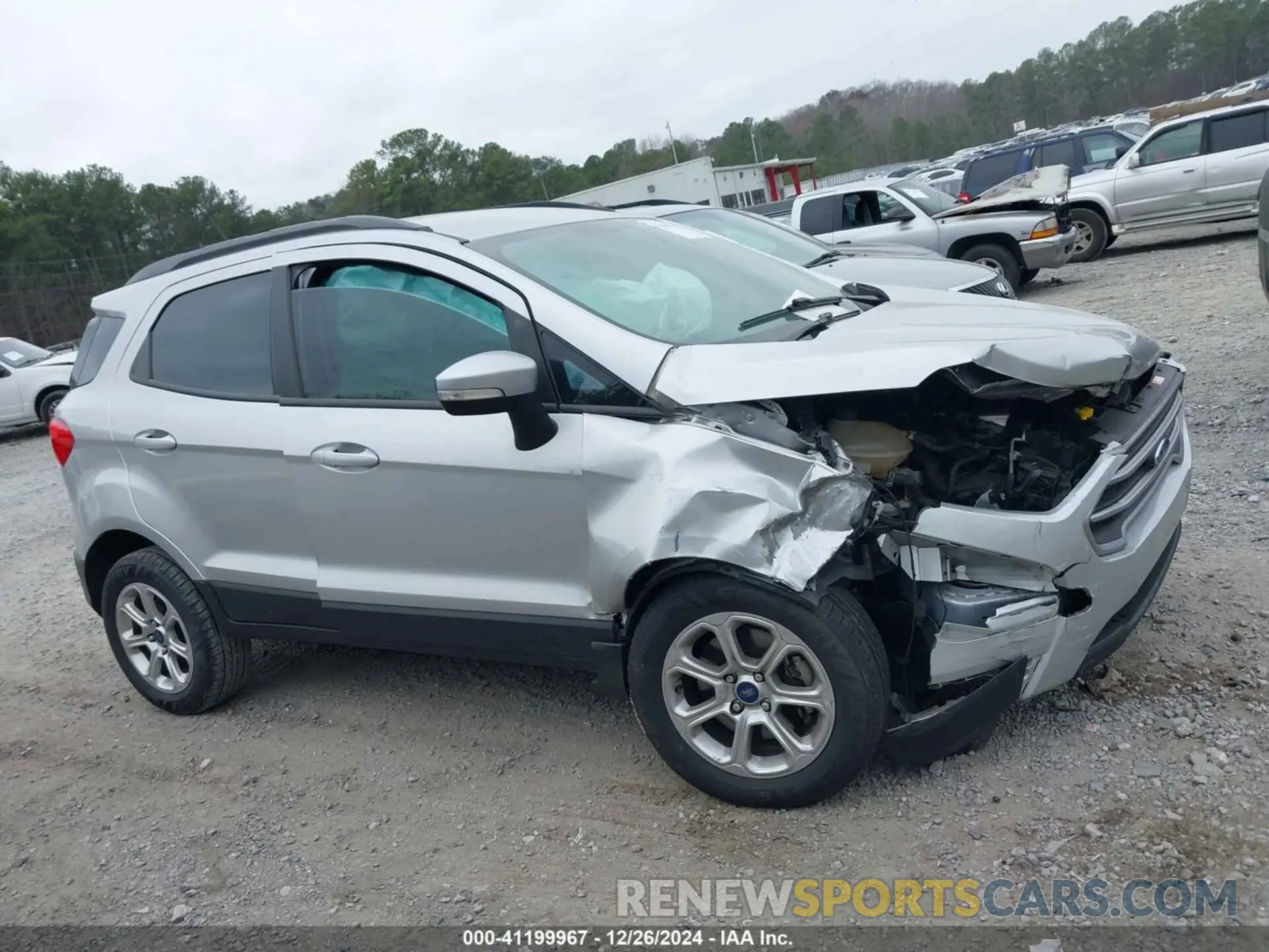 12 Photograph of a damaged car MAJ3S2GE3MC439403 FORD ECOSPORT 2021