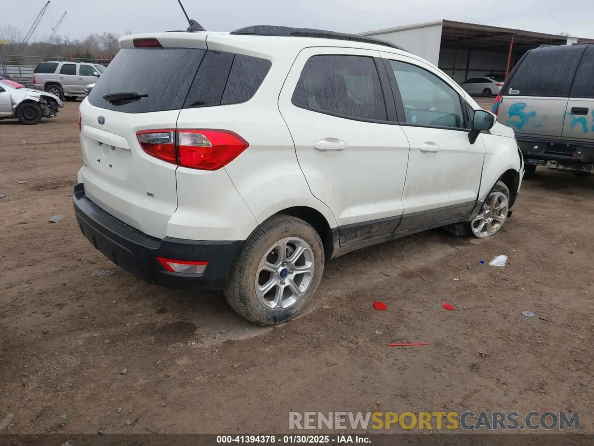 4 Фотография поврежденного автомобиля MAJ3S2GE3MC449557 FORD ECOSPORT 2021