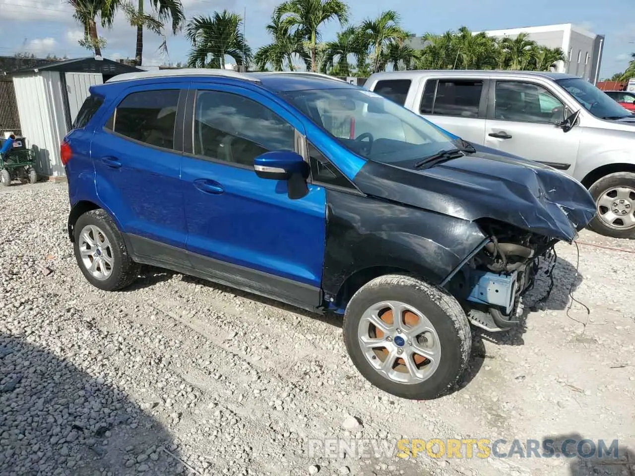 4 Фотография поврежденного автомобиля MAJ3S2GE3MC456492 FORD ECOSPORT 2021