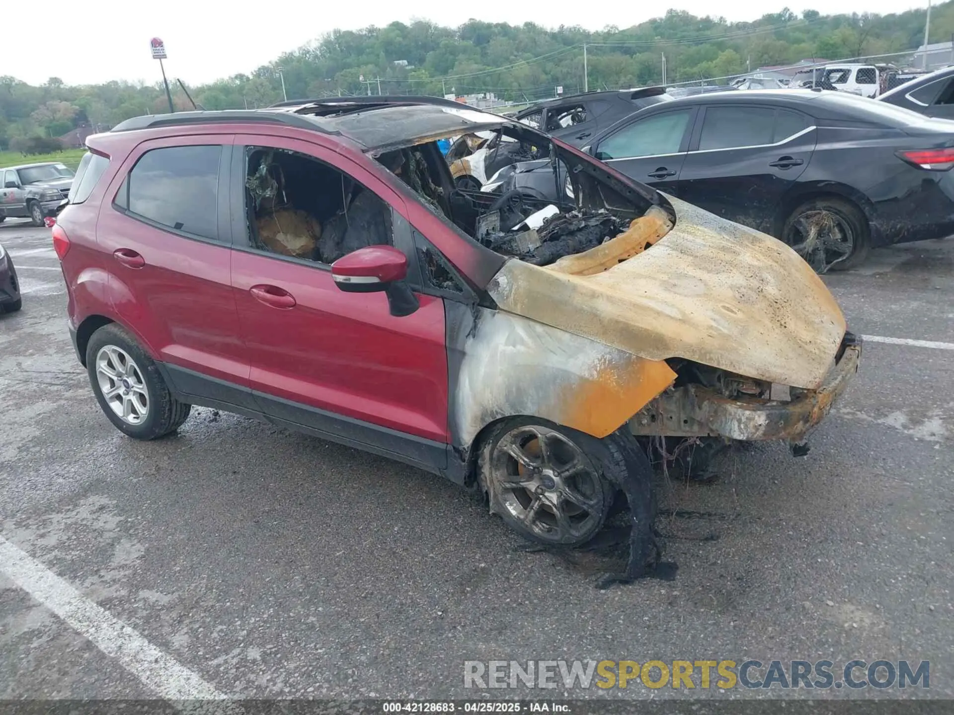 1 Фотография поврежденного автомобиля MAJ3S2GE4MC400903 FORD ECOSPORT 2021
