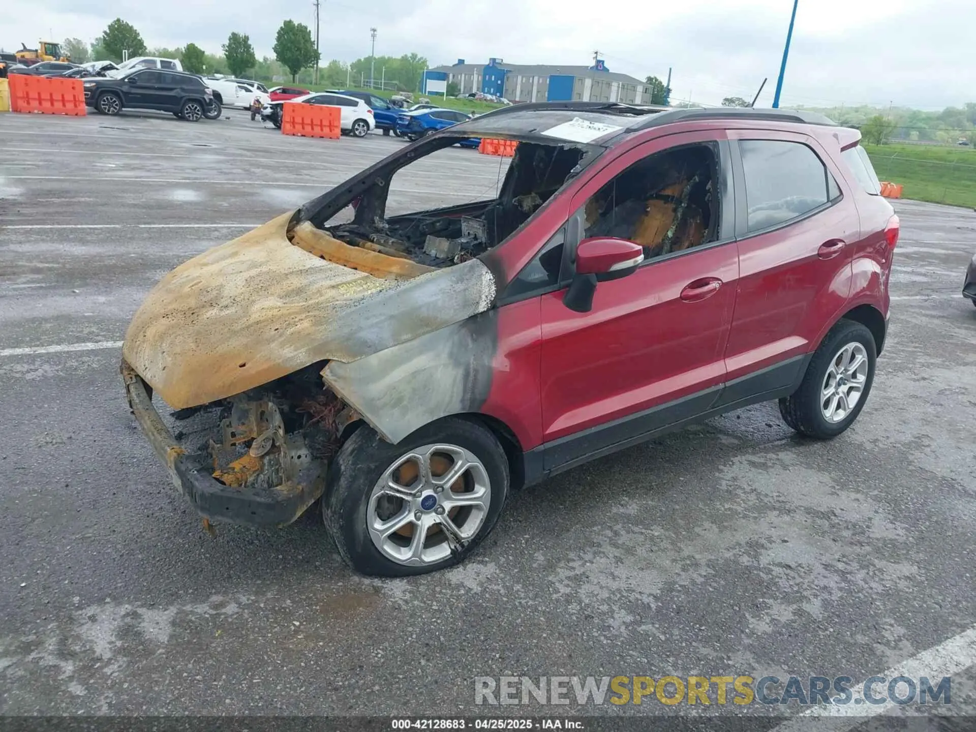 2 Фотография поврежденного автомобиля MAJ3S2GE4MC400903 FORD ECOSPORT 2021