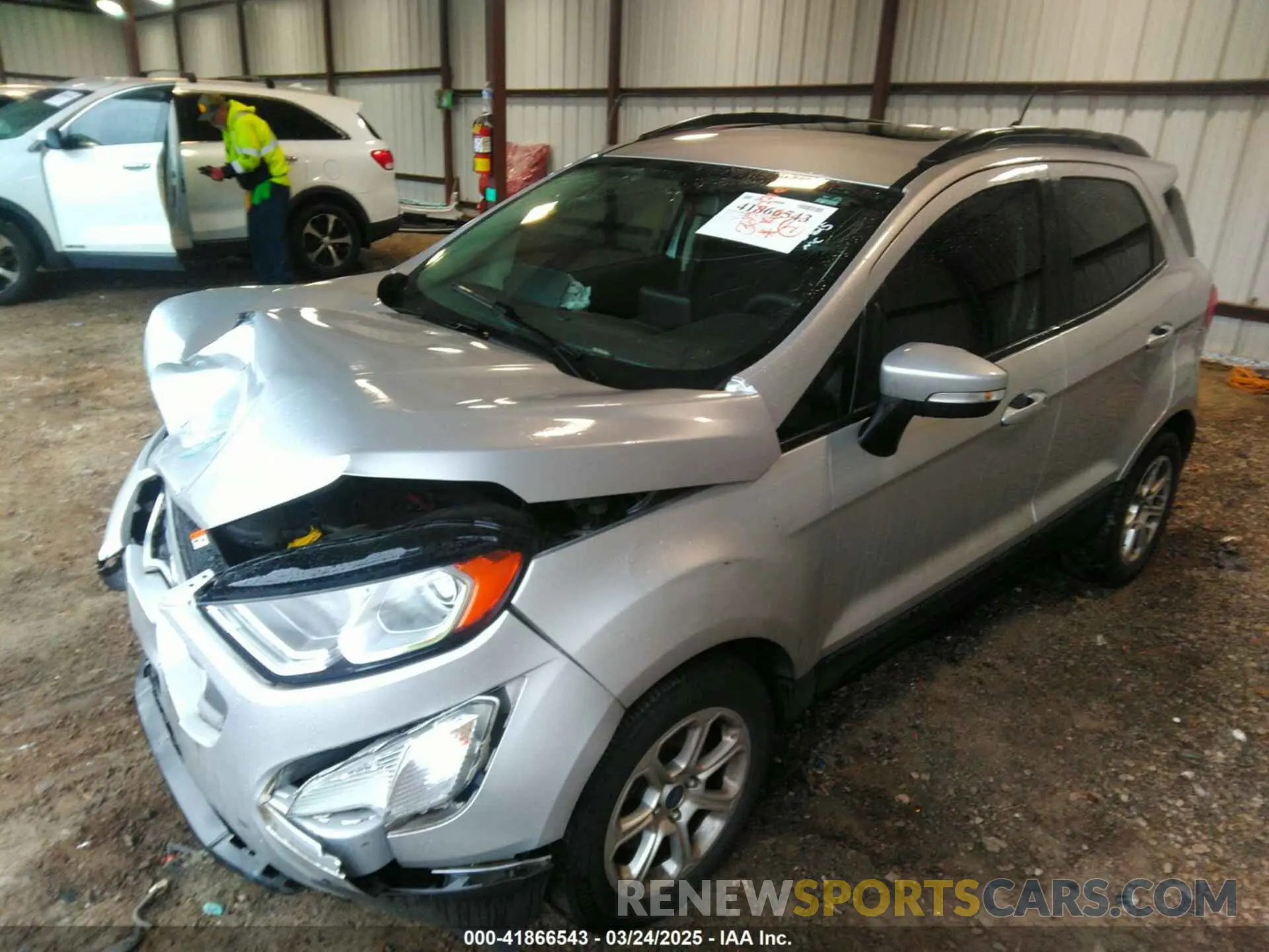 2 Photograph of a damaged car MAJ3S2GE4MC439684 FORD ECOSPORT 2021