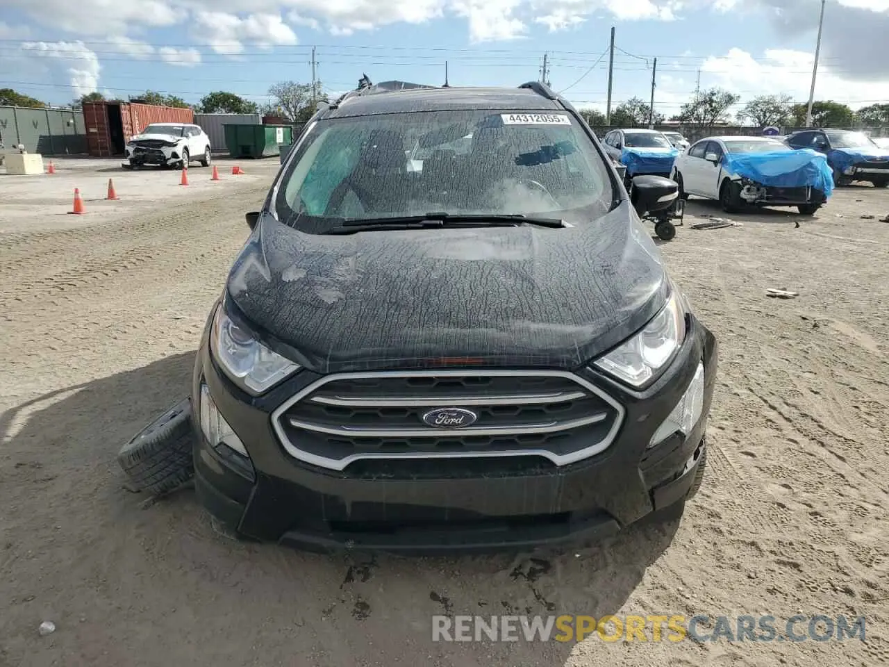 5 Фотография поврежденного автомобиля MAJ3S2GE4MC447414 FORD ECOSPORT 2021
