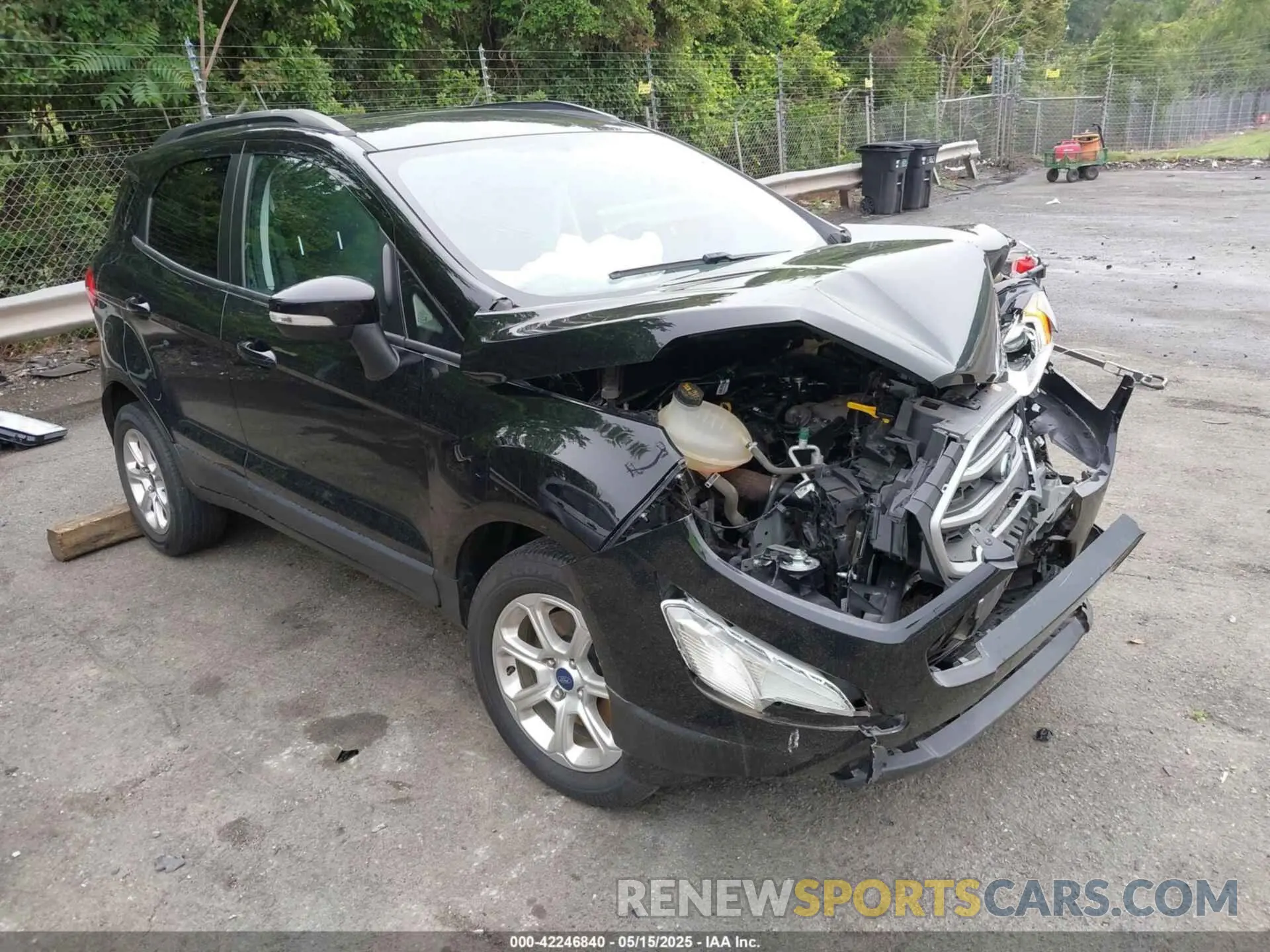 1 Photograph of a damaged car MAJ3S2GE5MC407813 FORD ECOSPORT 2021