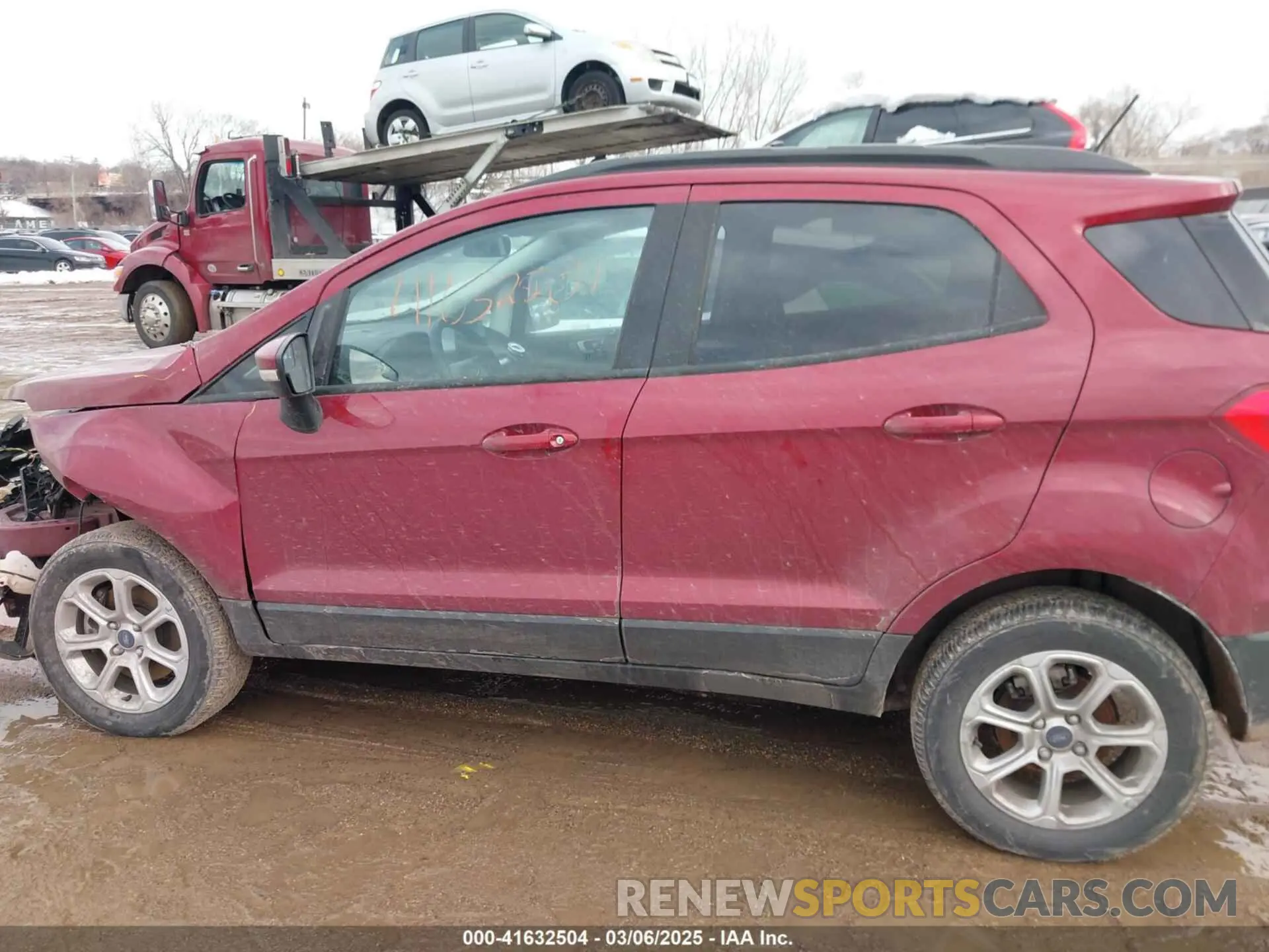 14 Фотография поврежденного автомобиля MAJ3S2GE5MC446322 FORD ECOSPORT 2021