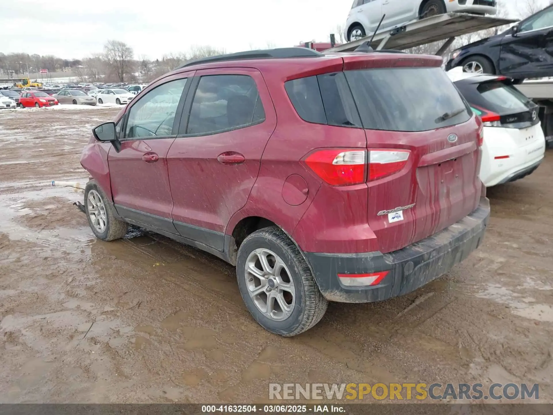3 Фотография поврежденного автомобиля MAJ3S2GE5MC446322 FORD ECOSPORT 2021