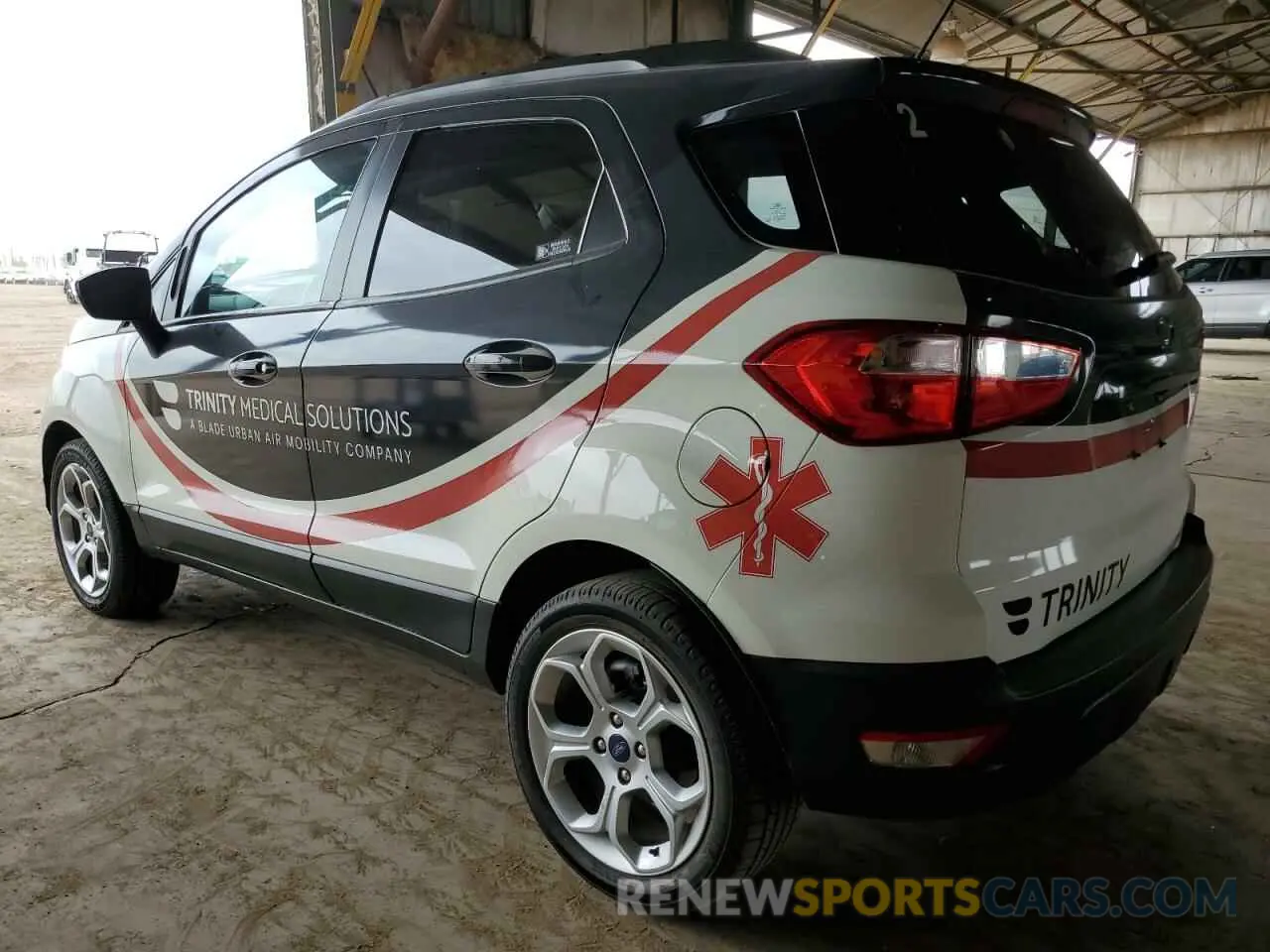 2 Фотография поврежденного автомобиля MAJ3S2GE5MC454355 FORD ECOSPORT 2021