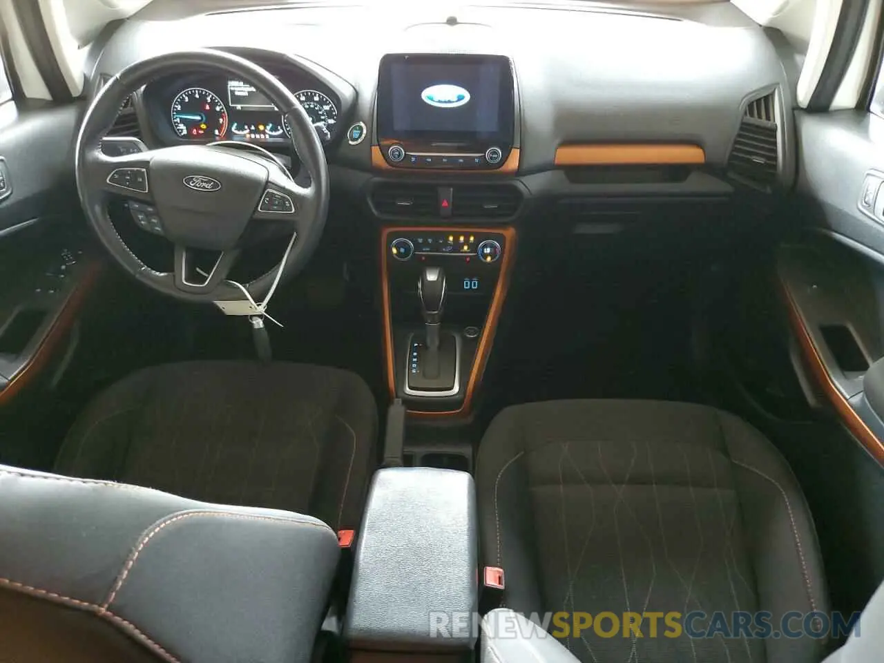8 Фотография поврежденного автомобиля MAJ3S2GE5MC454355 FORD ECOSPORT 2021