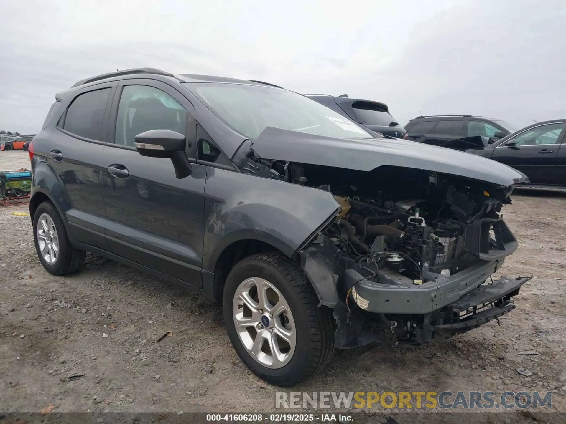 1 Фотография поврежденного автомобиля MAJ3S2GE6MC403950 FORD ECOSPORT 2021
