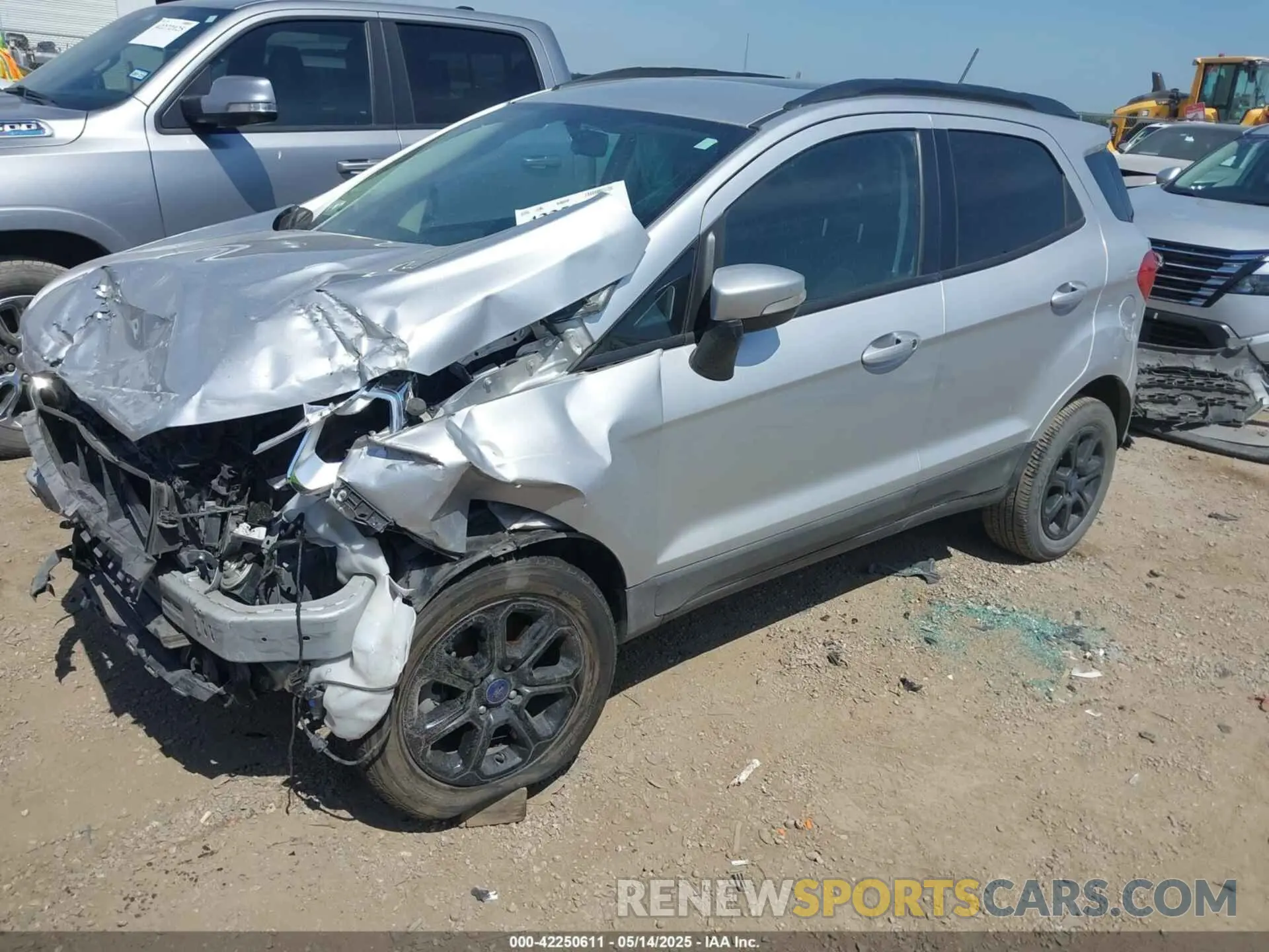 2 Photograph of a damaged car MAJ3S2GE6MC438889 FORD ECOSPORT 2021