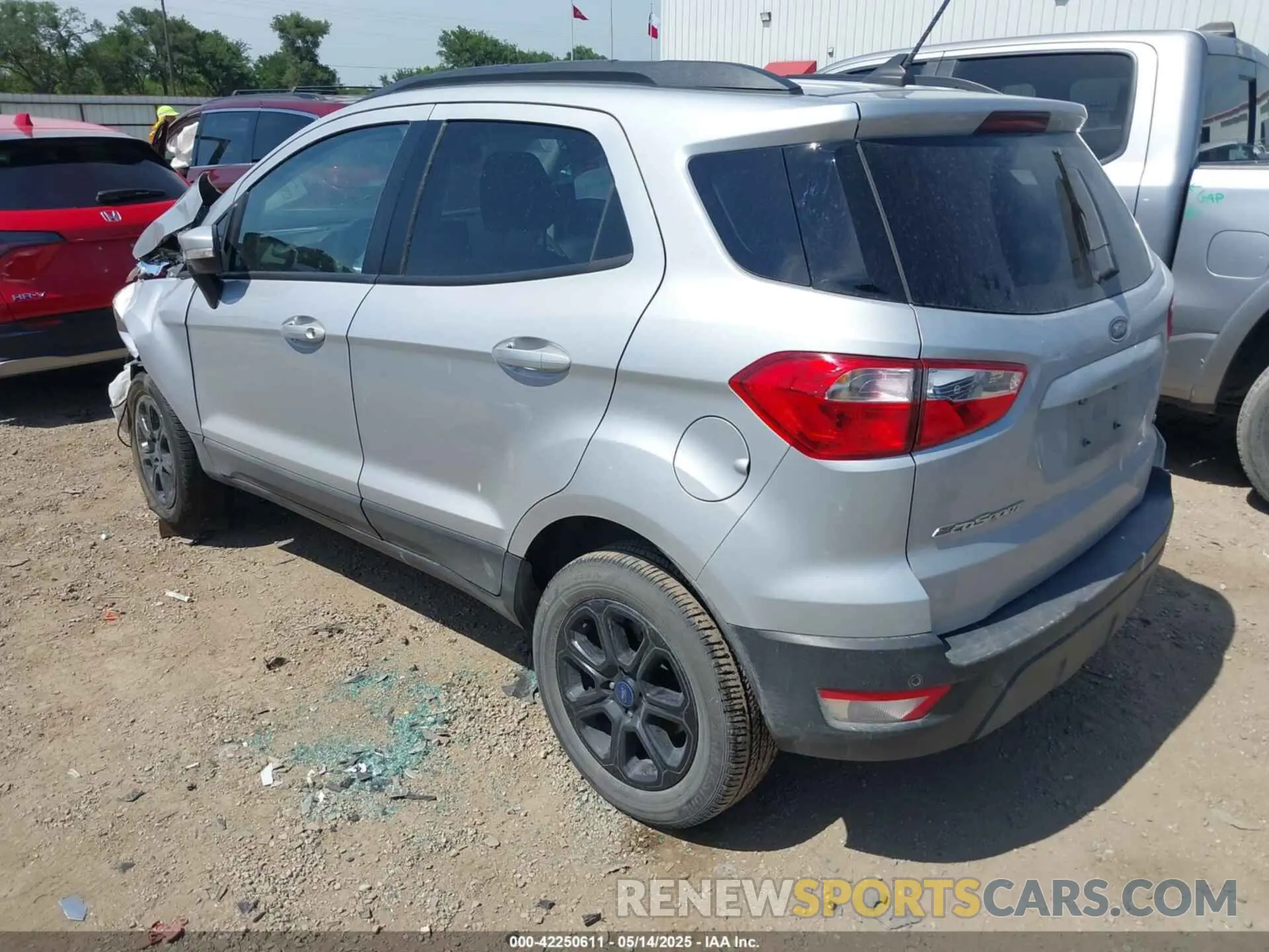 3 Photograph of a damaged car MAJ3S2GE6MC438889 FORD ECOSPORT 2021