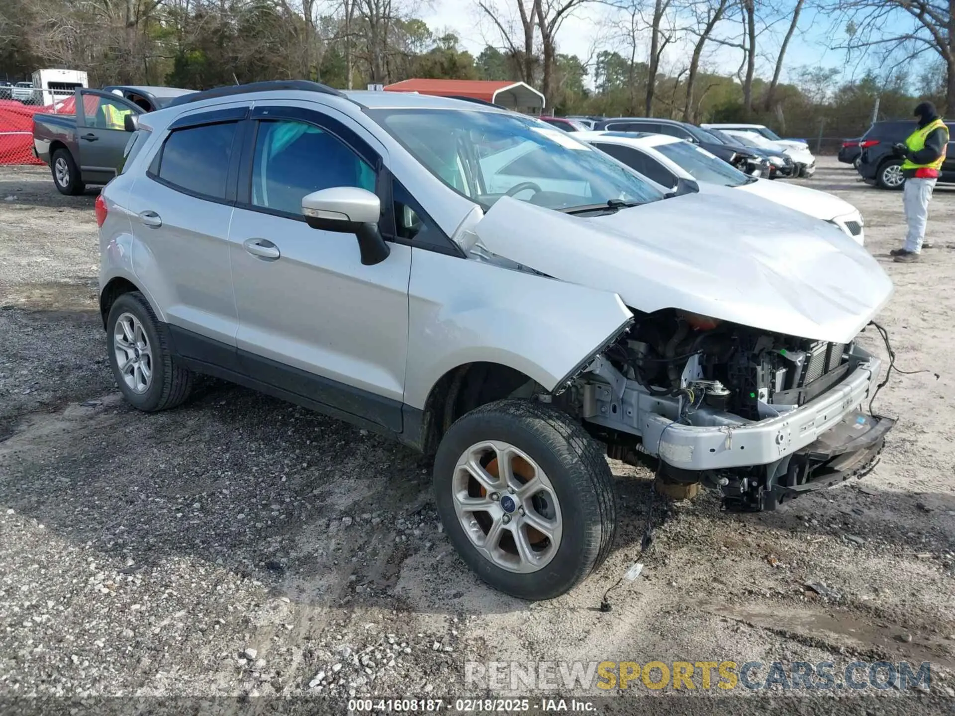1 Фотография поврежденного автомобиля MAJ3S2GE6MC447527 FORD ECOSPORT 2021
