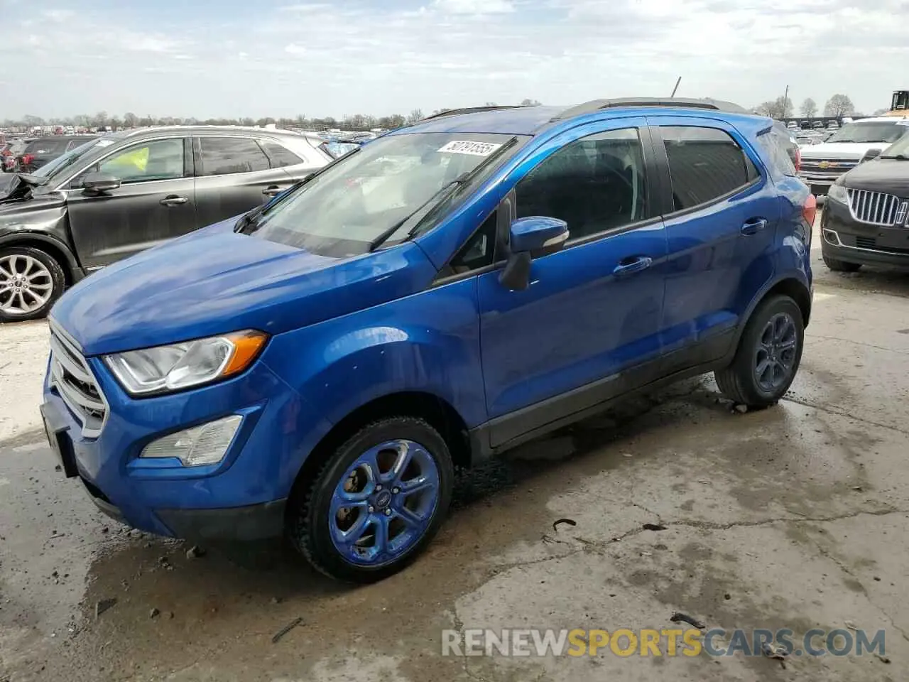 1 Фотография поврежденного автомобиля MAJ3S2GE8MC395768 FORD ECOSPORT 2021