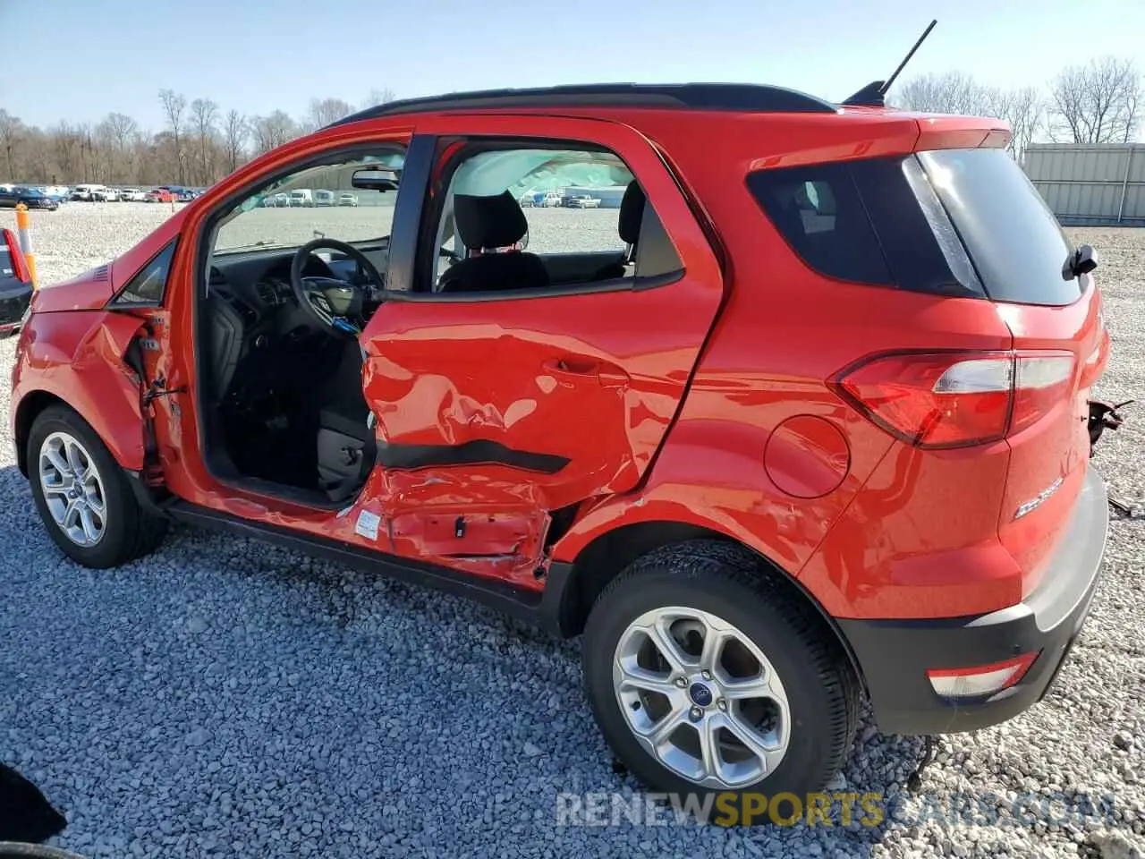 2 Фотография поврежденного автомобиля MAJ3S2GE8MC408423 FORD ECOSPORT 2021