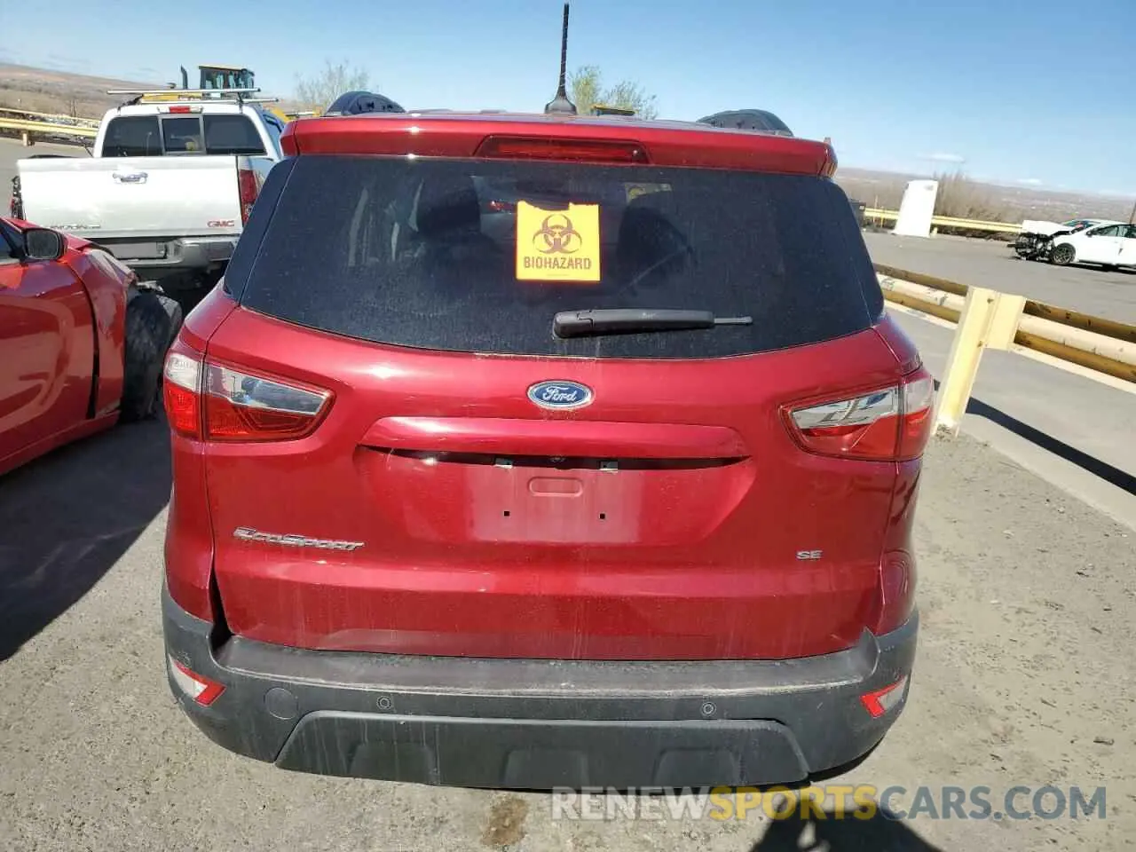 6 Фотография поврежденного автомобиля MAJ3S2GE8MC436335 FORD ECOSPORT 2021