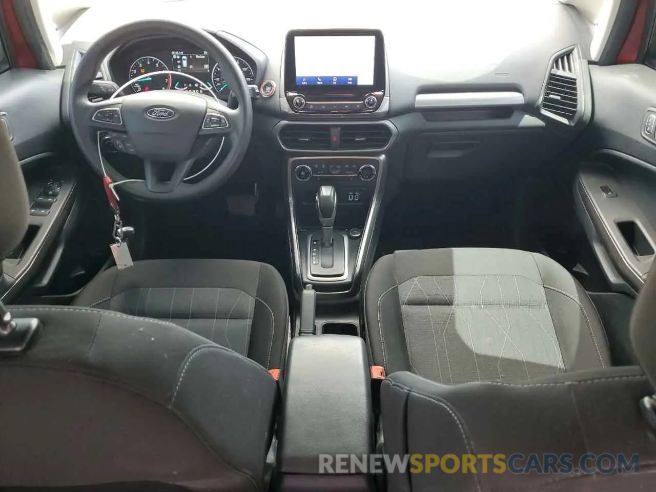 8 Фотография поврежденного автомобиля MAJ3S2GE9MC399425 FORD ECOSPORT 2021