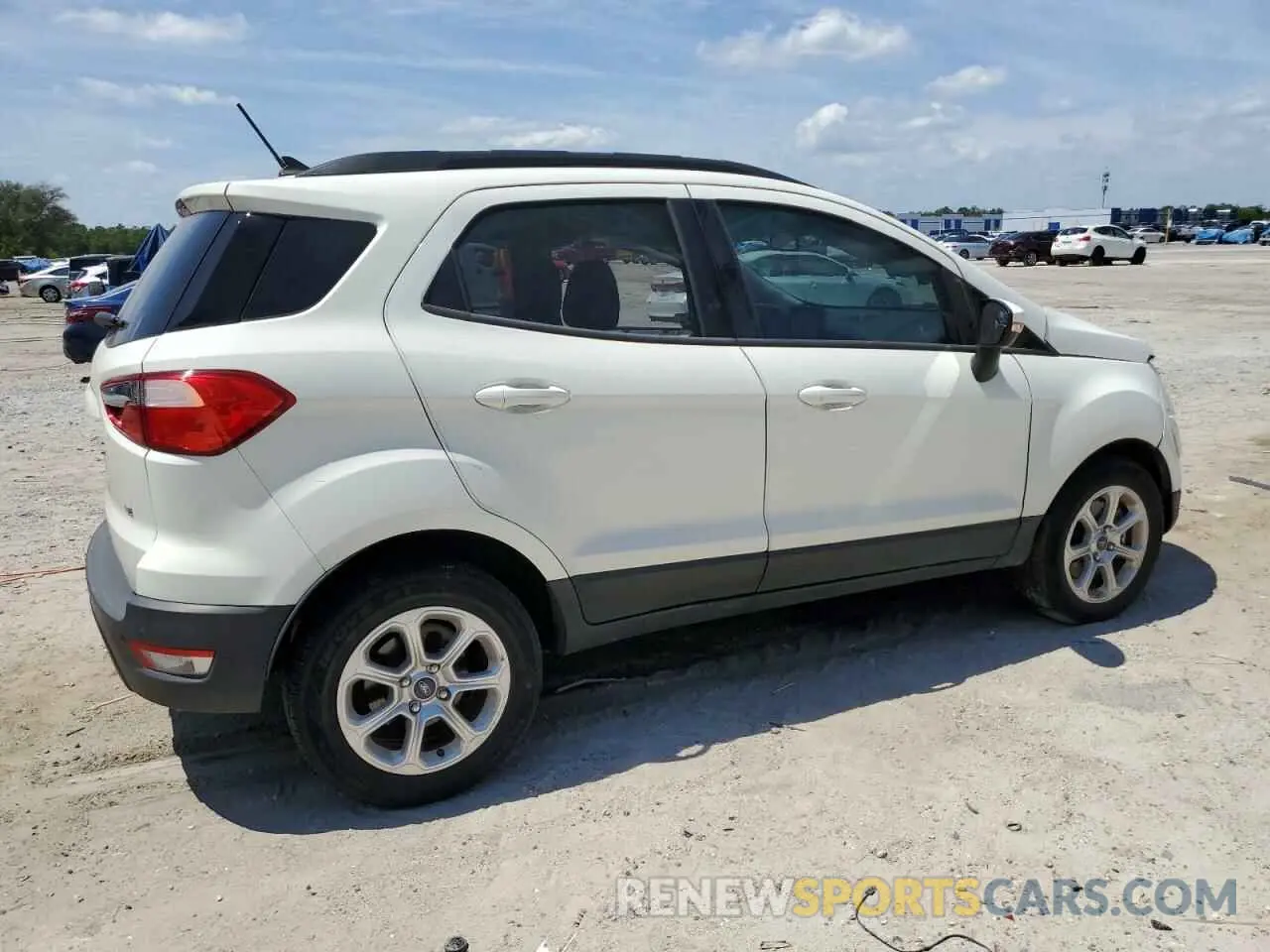 3 Photograph of a damaged car MAJ3S2GE9MC406289 FORD ECOSPORT 2021