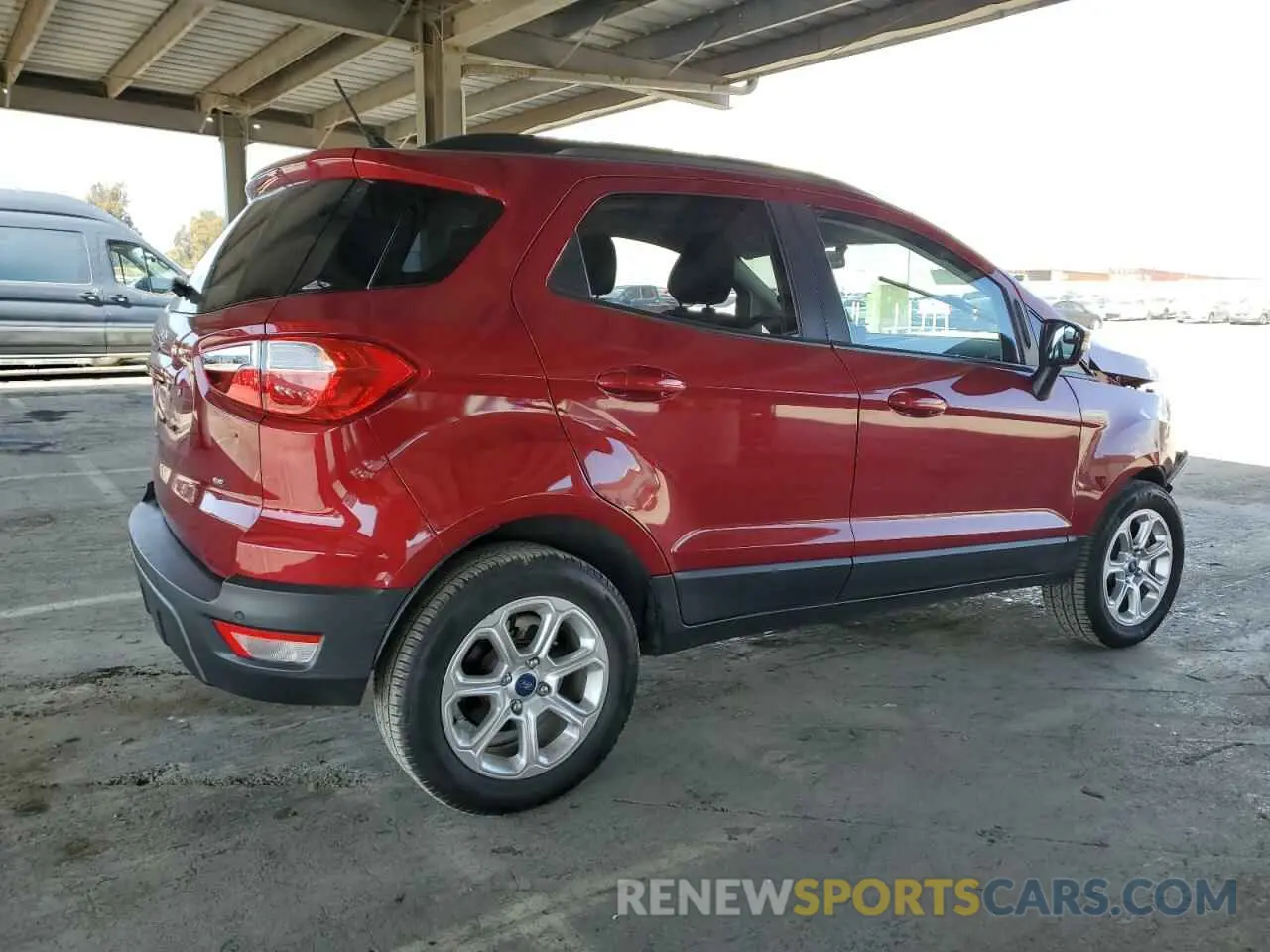 3 Photograph of a damaged car MAJ3S2GE9MC446498 FORD ECOSPORT 2021