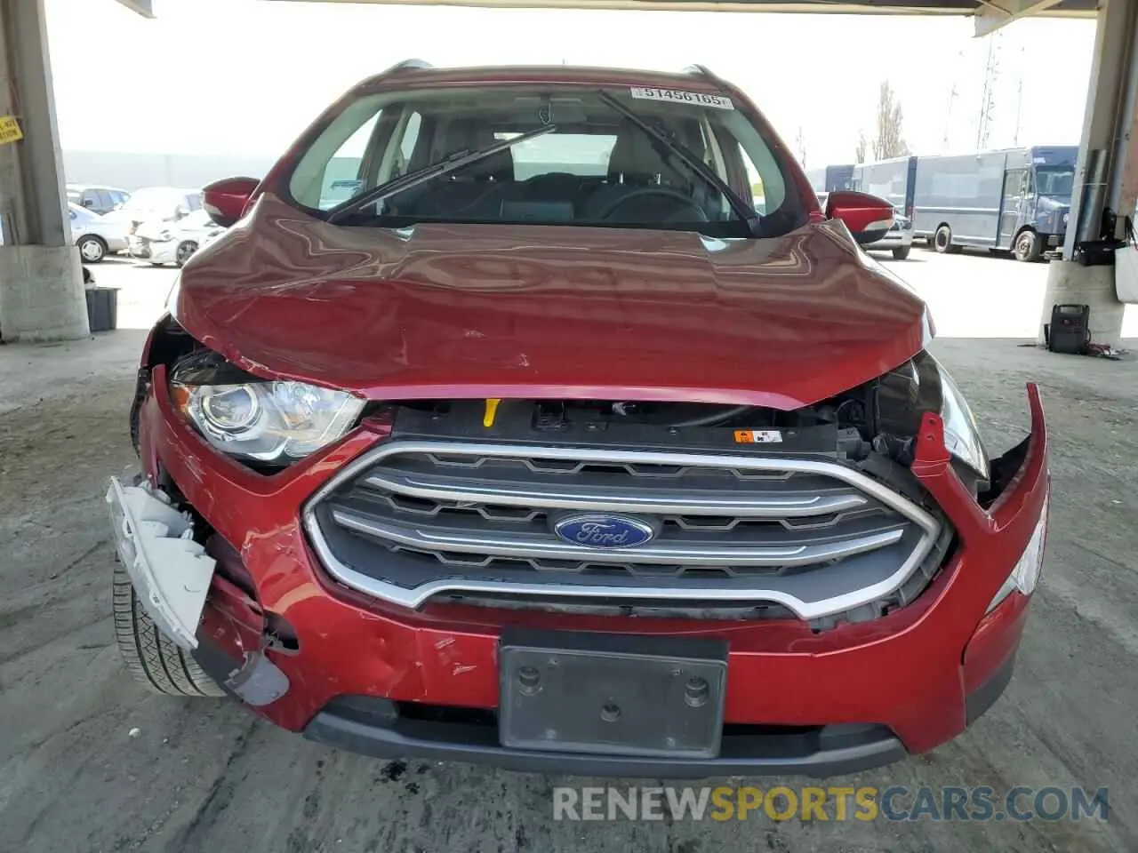 5 Photograph of a damaged car MAJ3S2GE9MC446498 FORD ECOSPORT 2021