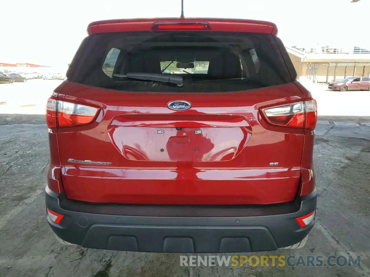 6 Photograph of a damaged car MAJ3S2GE9MC446498 FORD ECOSPORT 2021