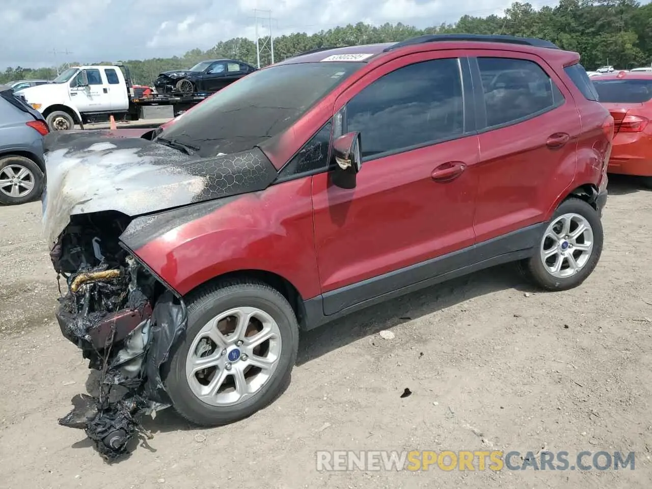1 Photograph of a damaged car MAJ3S2GE9MC449479 FORD ECOSPORT 2021