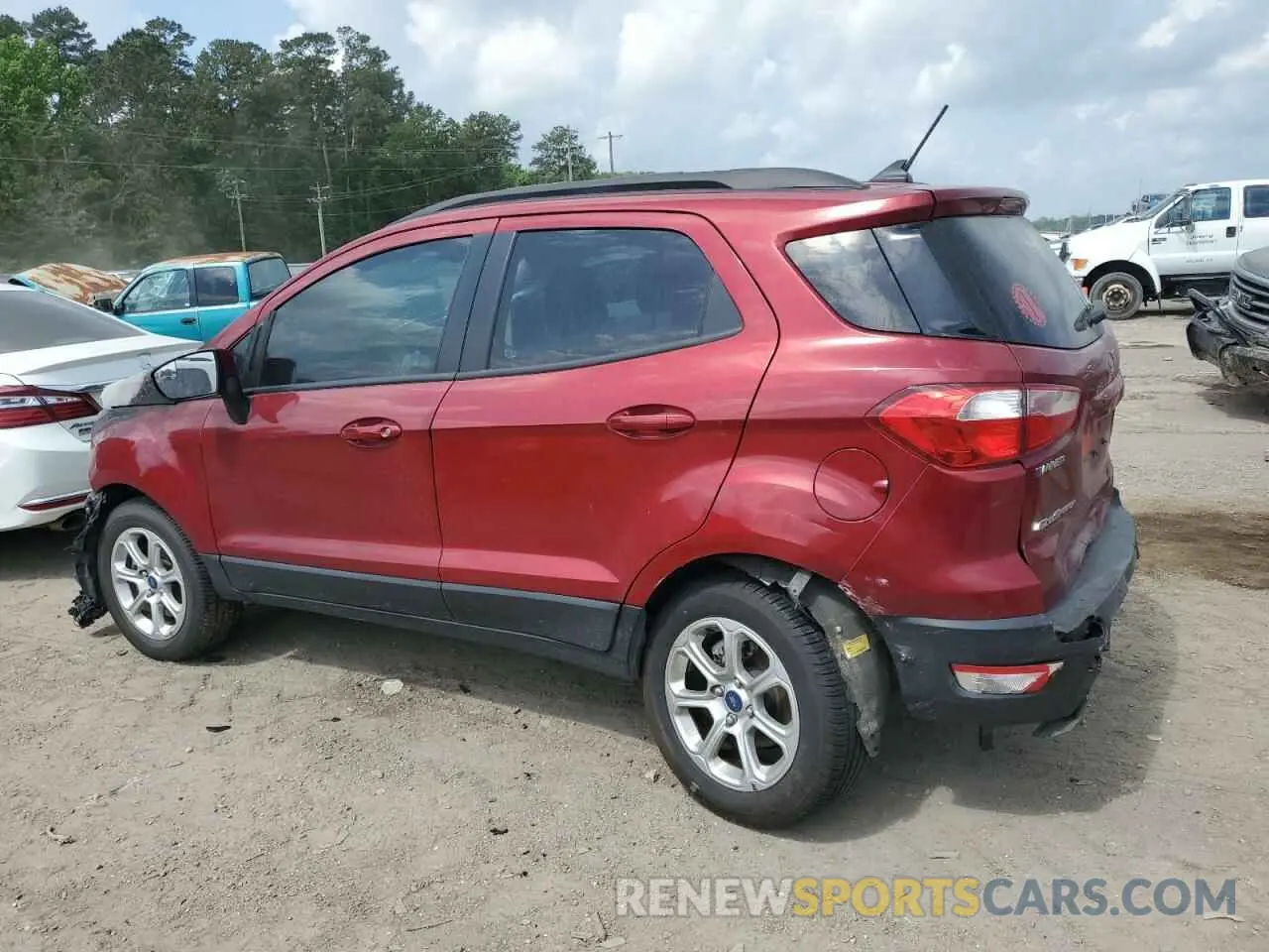 2 Photograph of a damaged car MAJ3S2GE9MC449479 FORD ECOSPORT 2021