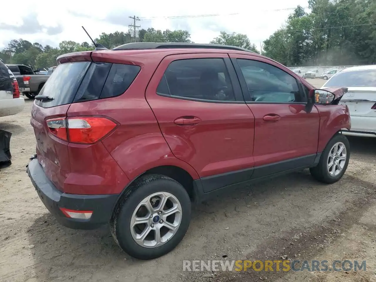 3 Photograph of a damaged car MAJ3S2GE9MC449479 FORD ECOSPORT 2021