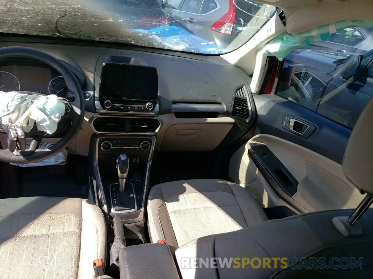 8 Photograph of a damaged car MAJ3S2GE9MC449479 FORD ECOSPORT 2021