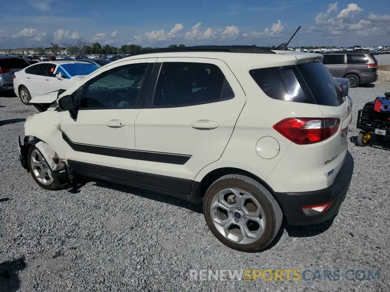 2 Фотография поврежденного автомобиля MAJ3S2GEXMC400081 FORD ECOSPORT 2021