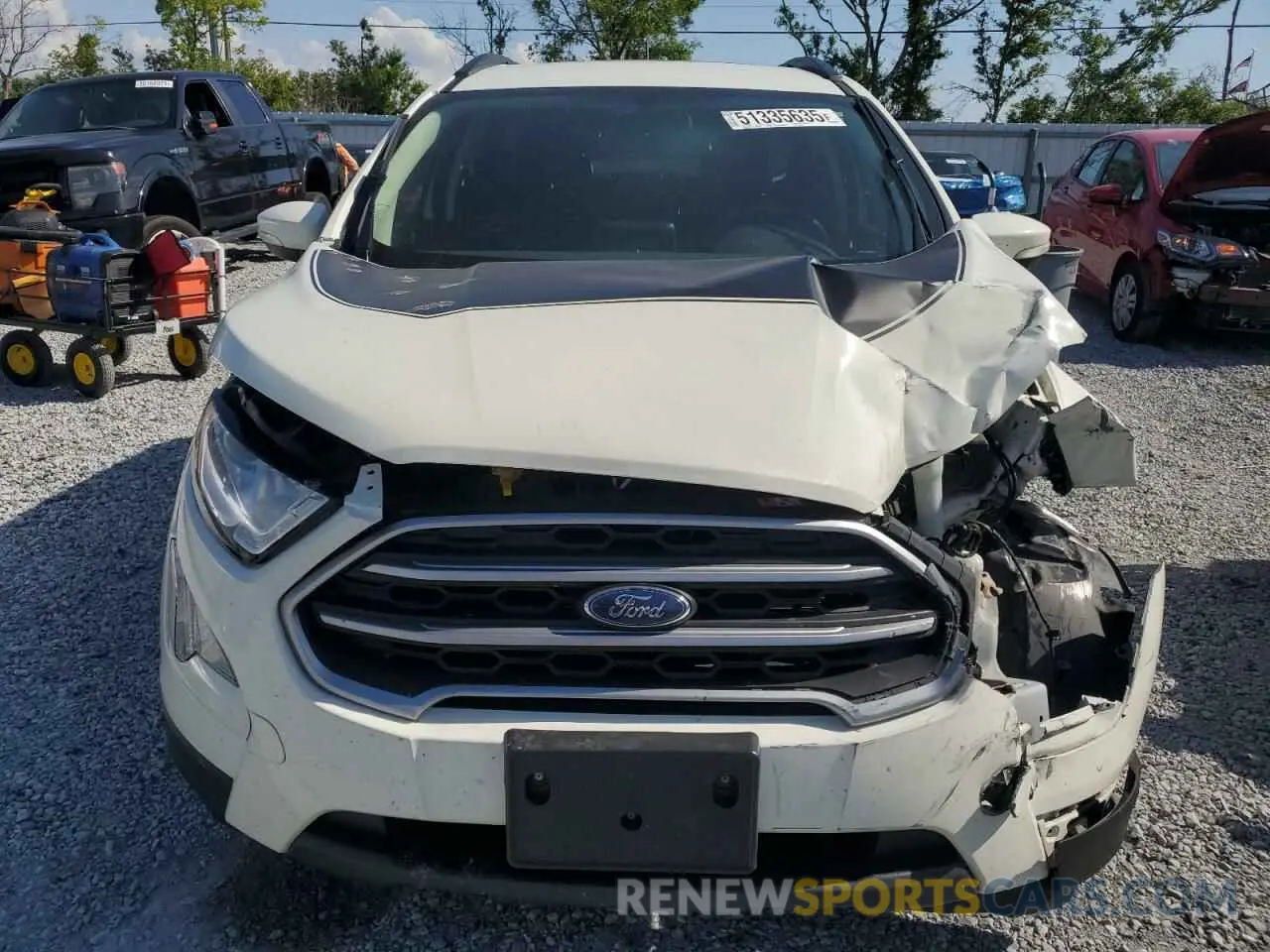 5 Фотография поврежденного автомобиля MAJ3S2GEXMC400081 FORD ECOSPORT 2021