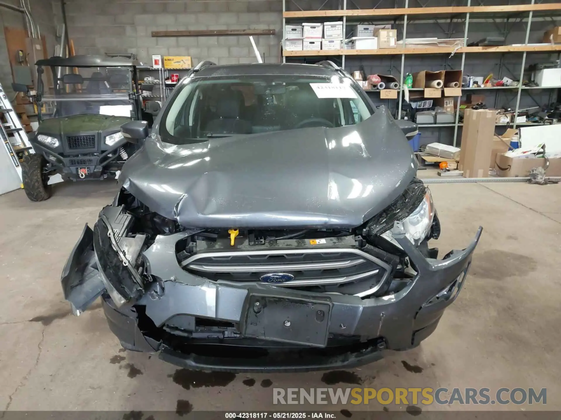 12 Photograph of a damaged car MAJ3S2GEXMC416118 FORD ECOSPORT 2021