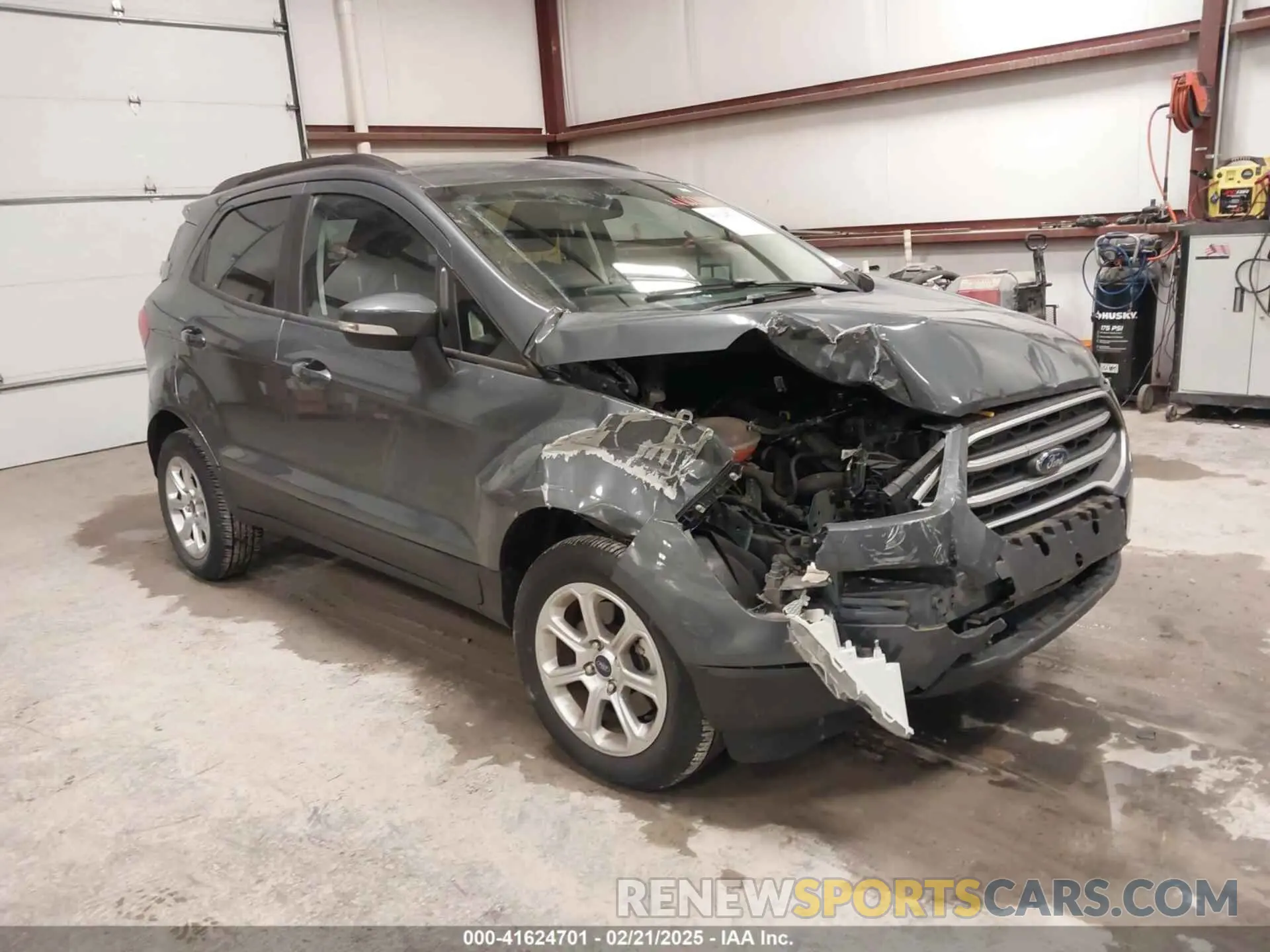 1 Фотография поврежденного автомобиля MAJ3S2GEXMC417219 FORD ECOSPORT 2021