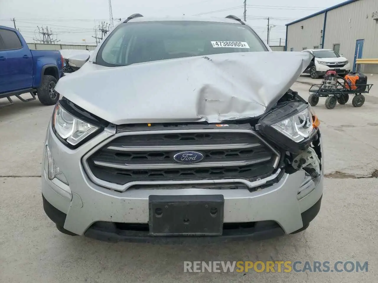 5 Фотография поврежденного автомобиля MAJ3S2GEXMC437938 FORD ECOSPORT 2021