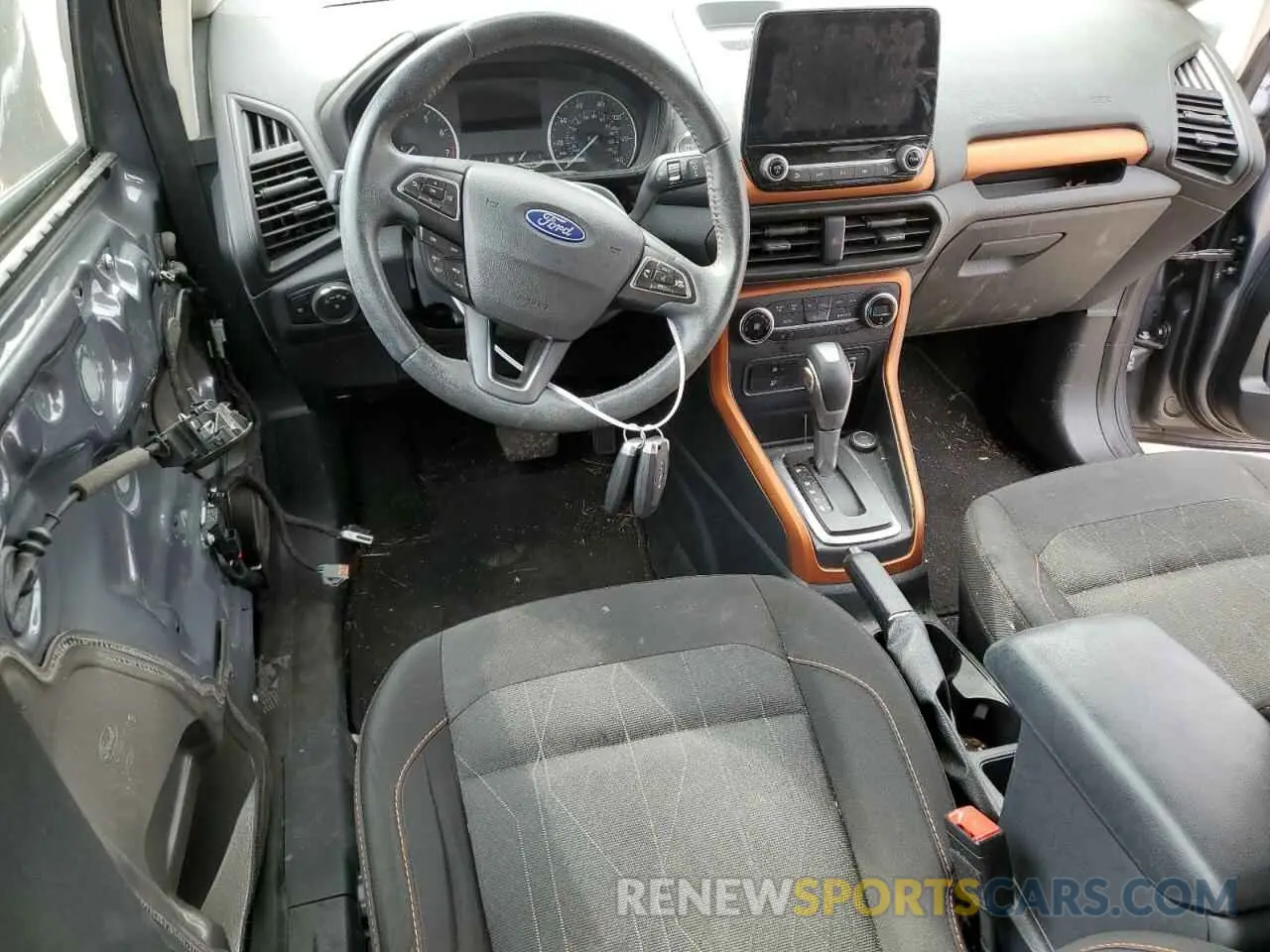 8 Photograph of a damaged car MAJ3S2GEXMC439690 FORD ECOSPORT 2021