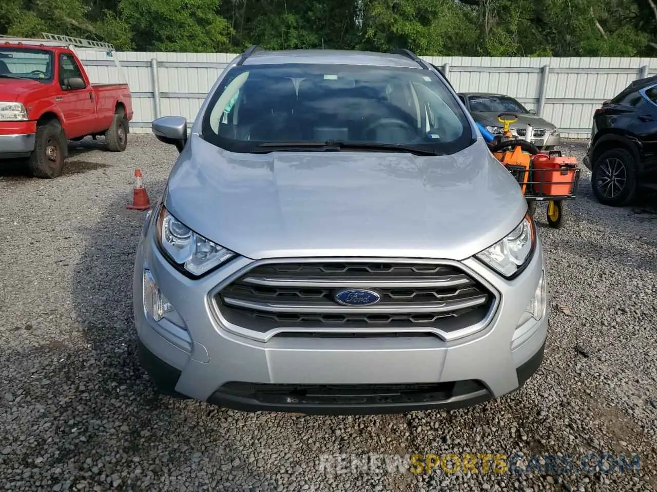 5 Photograph of a damaged car MAJ3S2GEXMC449698 FORD ECOSPORT 2021