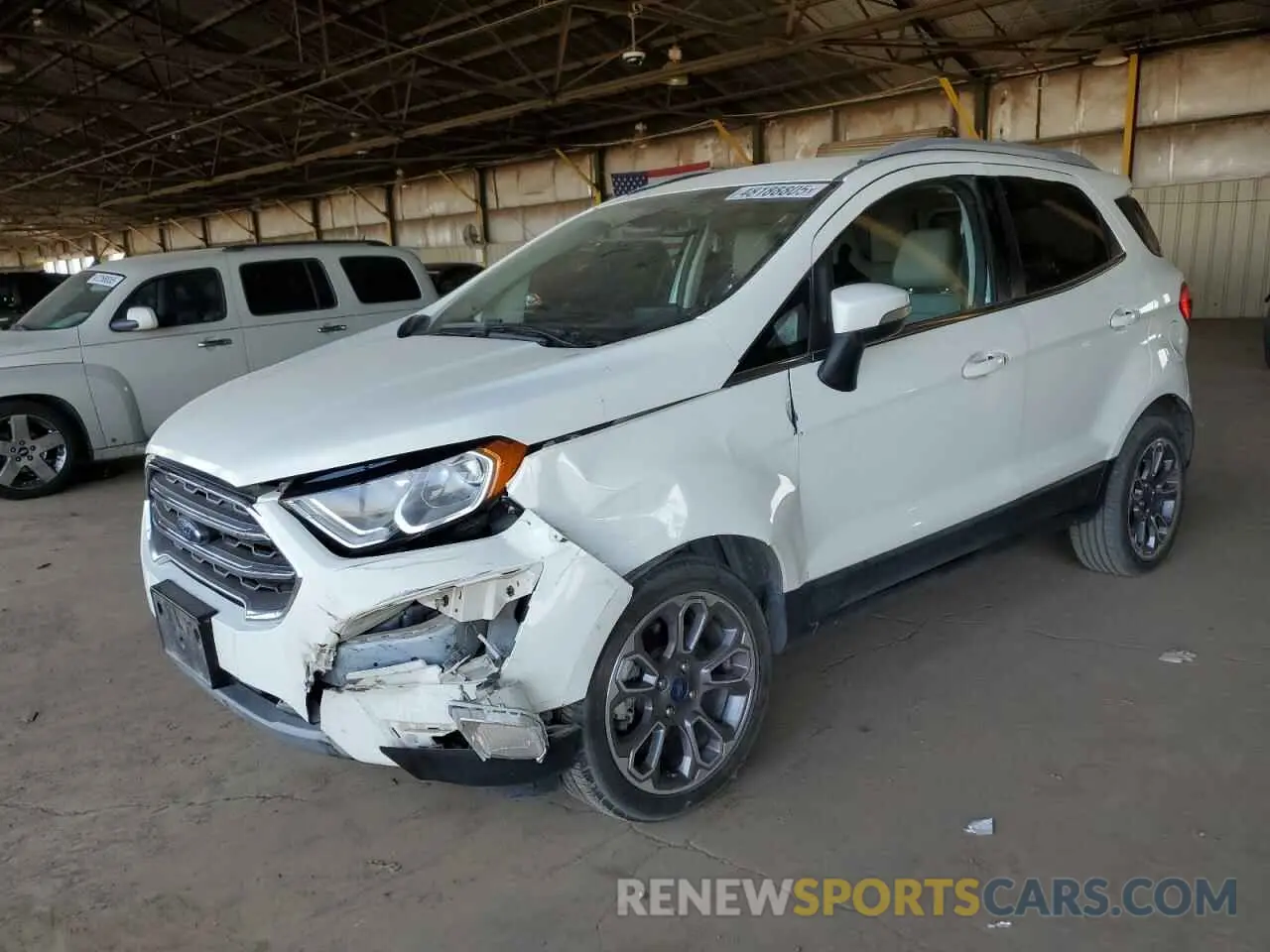 1 Photograph of a damaged car MAJ3S2KE3MC442387 FORD ECOSPORT 2021
