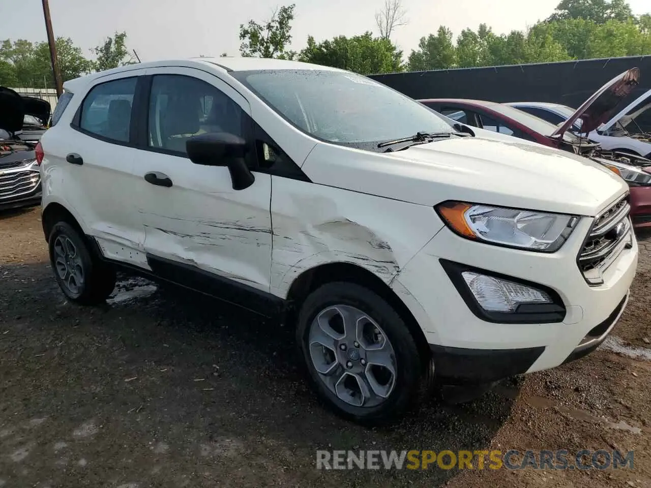 4 Photograph of a damaged car MAJ6S3FL0MC425669 FORD ECOSPORT 2021