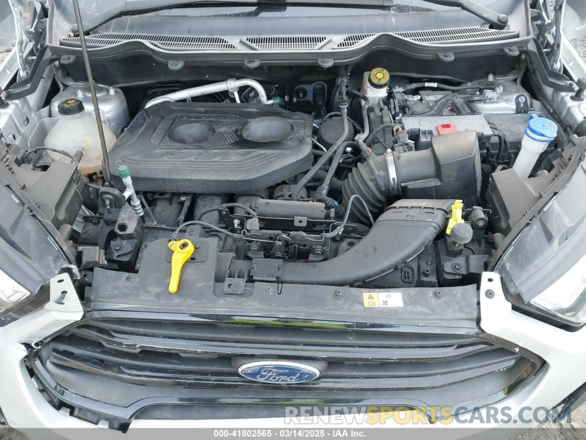 10 Фотография поврежденного автомобиля MAJ6S3FL0MC427891 FORD ECOSPORT 2021