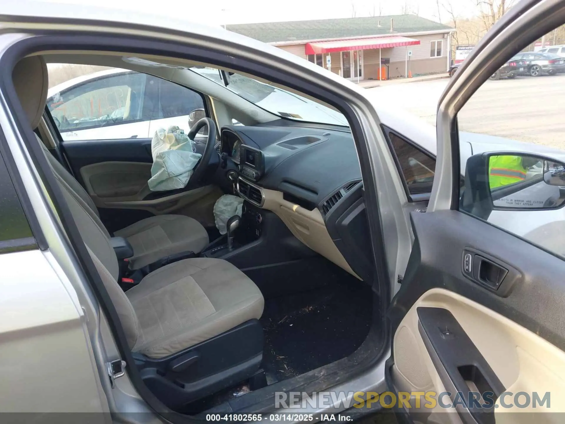 5 Фотография поврежденного автомобиля MAJ6S3FL0MC427891 FORD ECOSPORT 2021