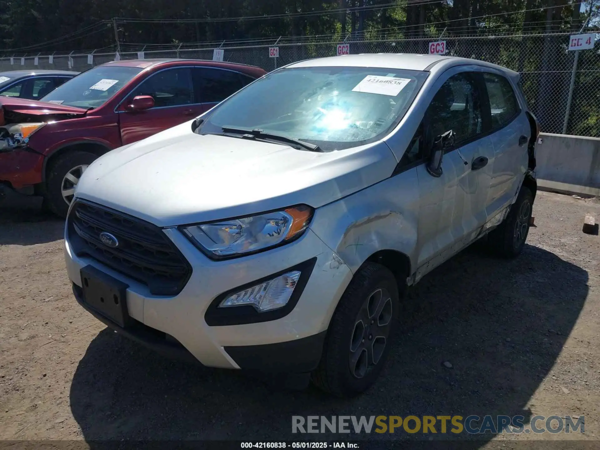2 Фотография поврежденного автомобиля MAJ6S3FL2MC409439 FORD ECOSPORT 2021