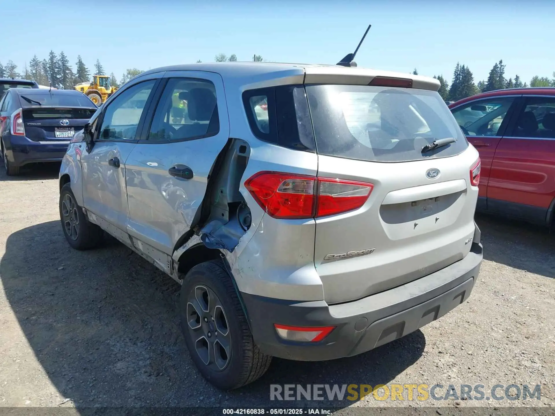 3 Фотография поврежденного автомобиля MAJ6S3FL2MC409439 FORD ECOSPORT 2021