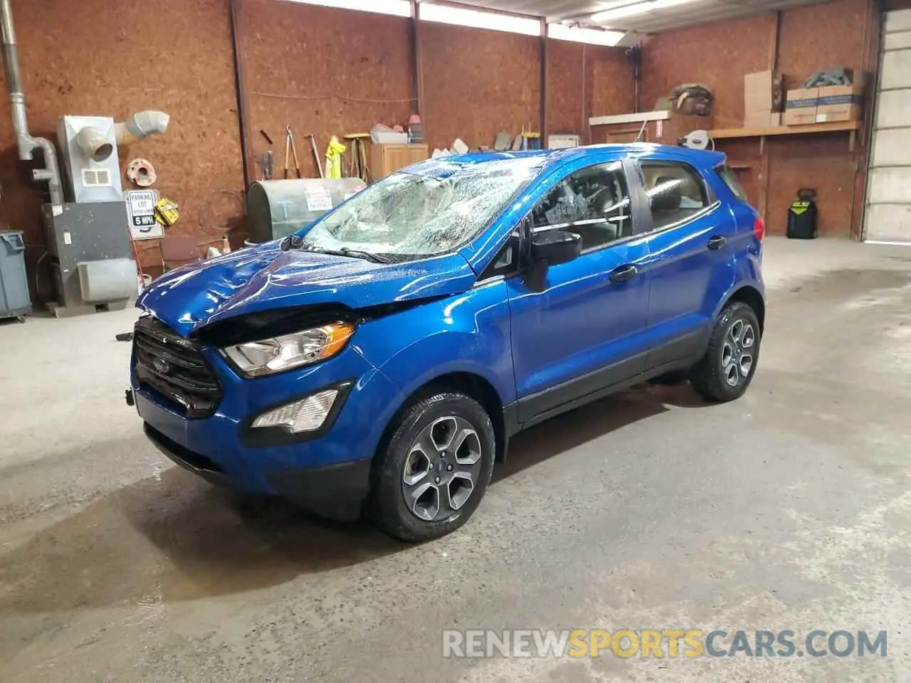 1 Фотография поврежденного автомобиля MAJ6S3FL2MC448564 FORD ECOSPORT 2021