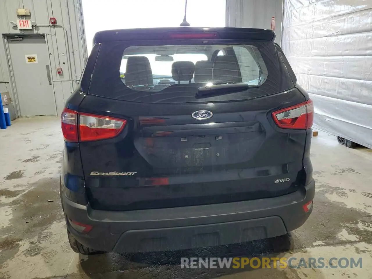6 Фотография поврежденного автомобиля MAJ6S3FL3MC395342 FORD ECOSPORT 2021