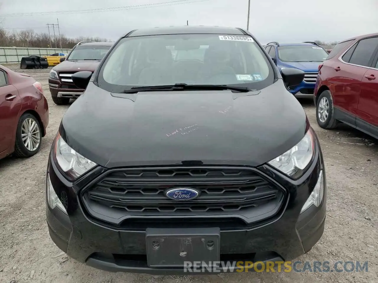 5 Фотография поврежденного автомобиля MAJ6S3FL3MC397754 FORD ECOSPORT 2021