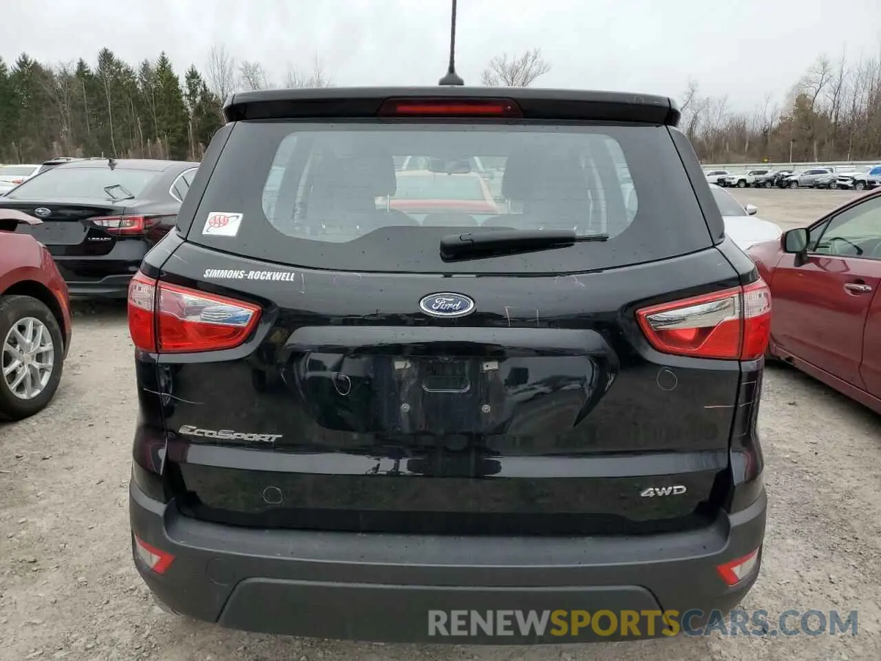 6 Фотография поврежденного автомобиля MAJ6S3FL3MC397754 FORD ECOSPORT 2021
